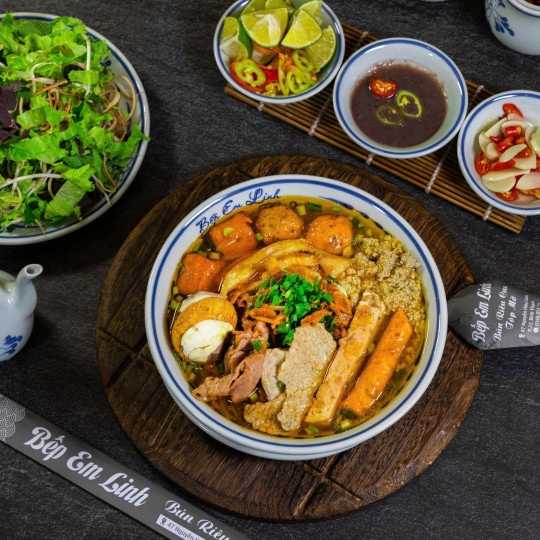 BÚN RIÊU CUA TÓP MỠ FULL TOPPING